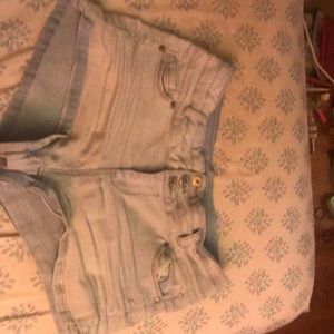 High waisted booty shorts